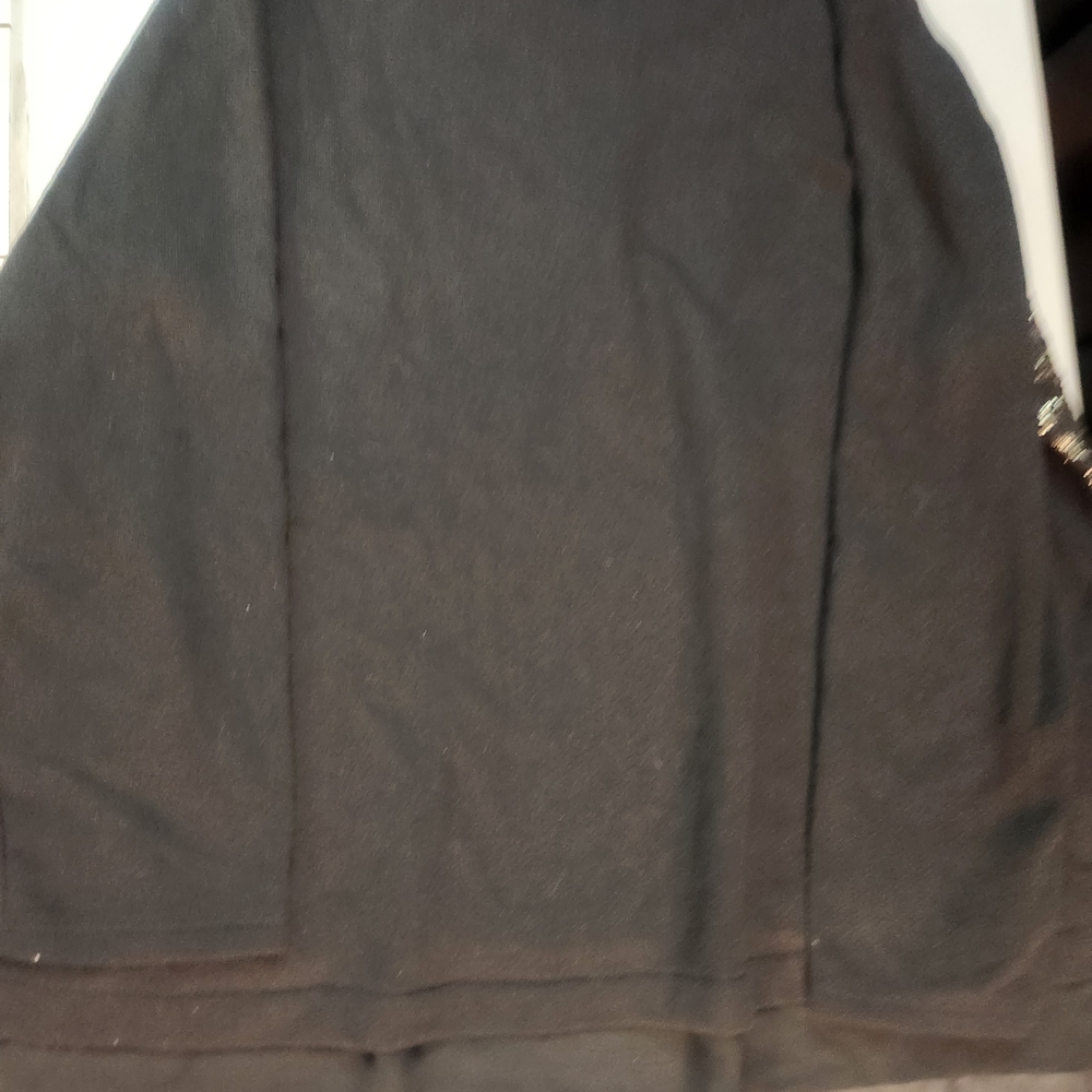 Style & Co. Black and Gold Sequin Blouse - Picture 4 of 13